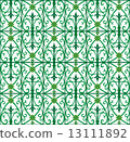 vector image of metal scoop  grating fence 13111892