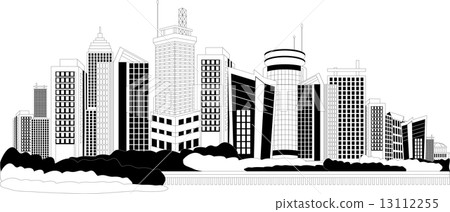 Modern city metropolis 13112255