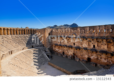 Old amphitheater Aspendos in Antalya, Turkey 13112543
