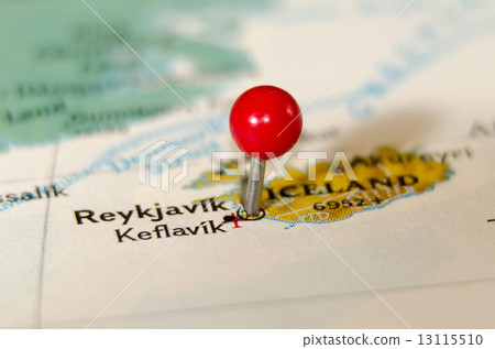 reykjavik iceland city pin othe map reykjavik iceland city pin othe map 13115510