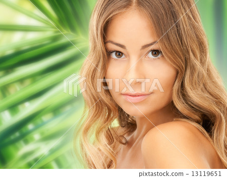 beautiful young woman face beautiful young woman face 13119651