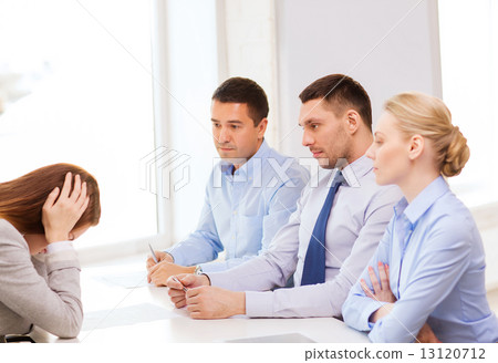 businesswoman getting fired in office 13120712