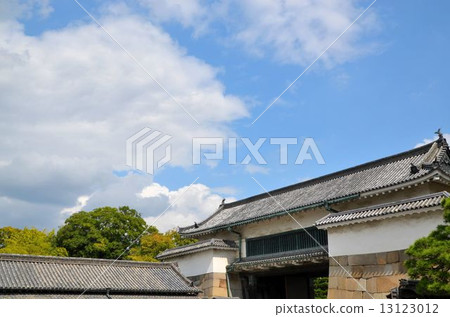 Nijo Castle Higashi Otemon gate (important cultural property) 13123012