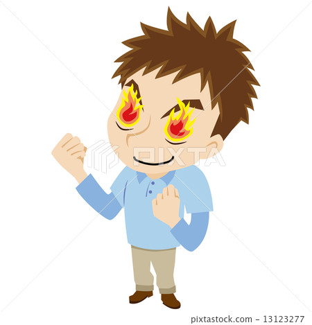 Burning two-headed youth Burning two-headed youth 13123277