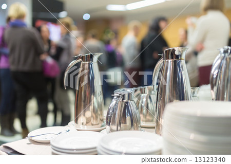 Coffee break at business meeting Coffee break at business meeting 13123340