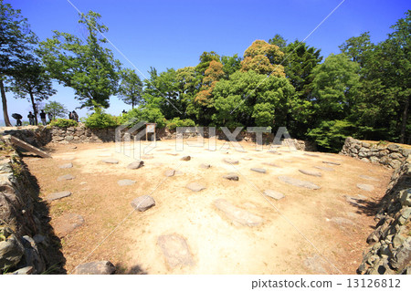June Shiga Azuchi Castle · Tenjin lockpit 13126812