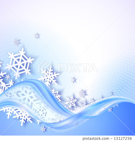 Abstract blue winter background Abstract blue winter background 13127256