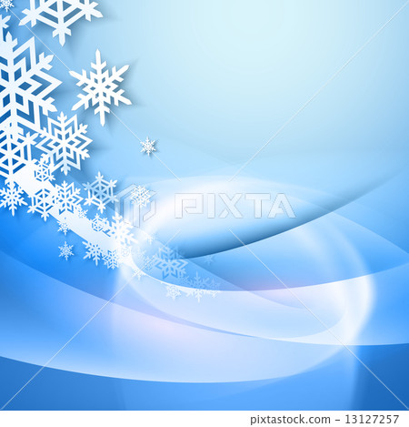 Abstract blue winter background Abstract blue winter background 13127257