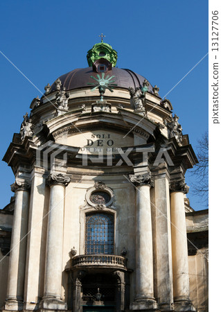 Dominican cathedral in Lviv, Ukraine. 13127706