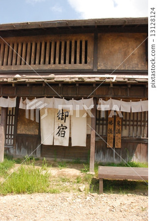 一組時代劇“Inn”(莊內電影村/鶴岡市,山形縣) 一組時代劇“Inn”(莊內電影村/鶴岡市,山形縣) 13128124