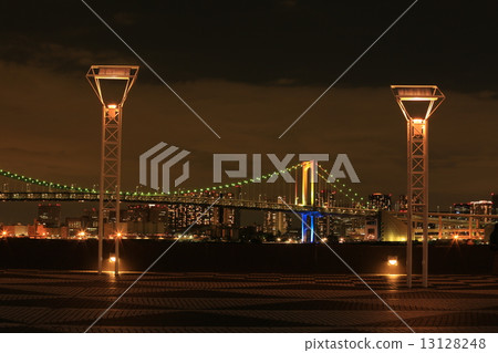 Rainbow Bridge from Harumi Passenger Terminal Rainbow Bridge from Harumi Passenger Terminal 13128248