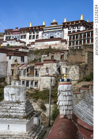 Ganden Monastery in Tibet - China Ganden Monastery in Tibet - China 13128284