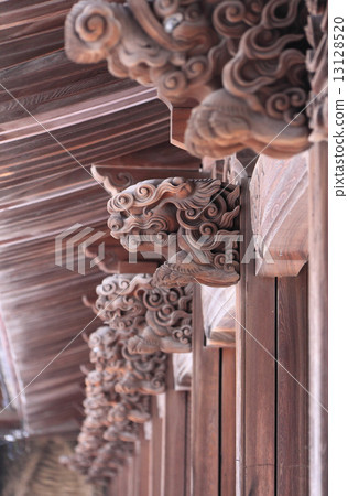 Shikoku Shrine Plant No. 75 Buddhist 'Sonomiya Zen Temple' West Buddha (birth place) corridor 13128520