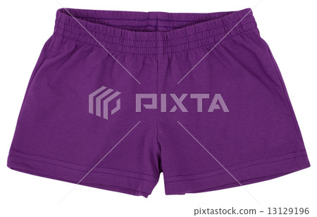 Sport shorts. Isolated on white background. Sport shorts. Isolated on white background. 13129196