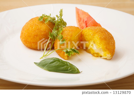 rice croquette 13129870