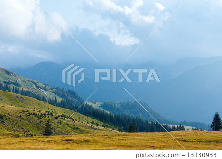 Summer Transalpina road (Carpathians, Romania). Summer Transalpina road (Carpathians, Romania). 13130933