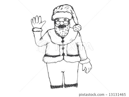 Santa Claus for Christmas hand drawn Santa Claus for Christmas hand drawn 13131465