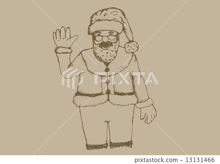 Santa Claus for Christmas hand drawn Santa Claus for Christmas hand drawn 13131466