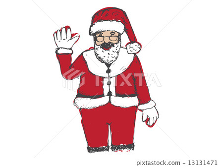 Santa Claus for Christmas hand drawn Santa Claus for Christmas hand drawn 13131471