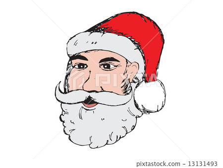 Santa Claus for Christmas hand drawn 13131493