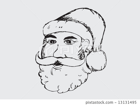 Santa Claus for Christmas hand drawn 13131495