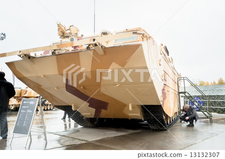 Tracked amphibious carrier PTS-4. Russia Tracked amphibious carrier PTS-4. Russia 13132307