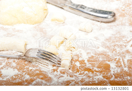 making fresh Italian potato gnocchi making fresh Italian potato gnocchi 13132801