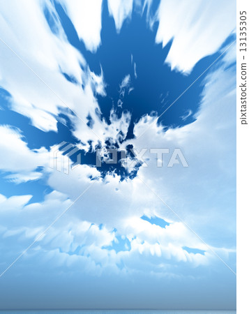 Wind and clouds with the sea Wind and clouds with the sea 13135305