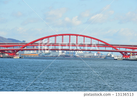 Kobe Bridge (Kobe City, Hyogo Prefecture) Kobe Bridge (Kobe City, Hyogo Prefecture) 13136513