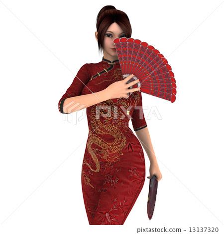 一個為粉絲跳舞的女人 一個為粉絲跳舞的女人 13137320