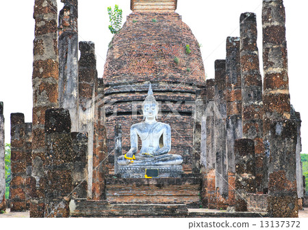 Wat Sa Si in Sukhothai Historical Park, Thailand 13137372
