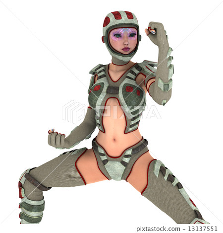Female fighter 13137551