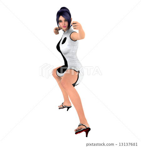 功夫女郎 13137681
