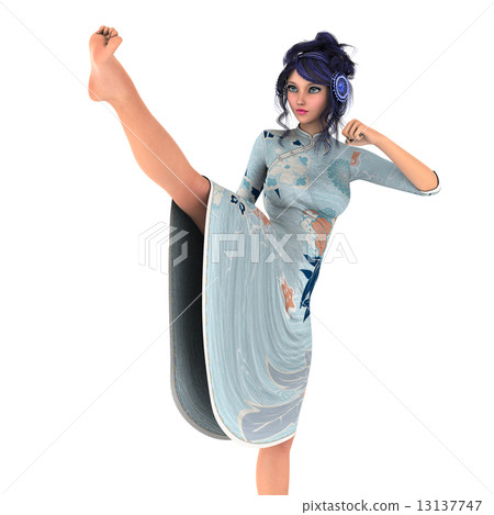 功夫女郎 13137747