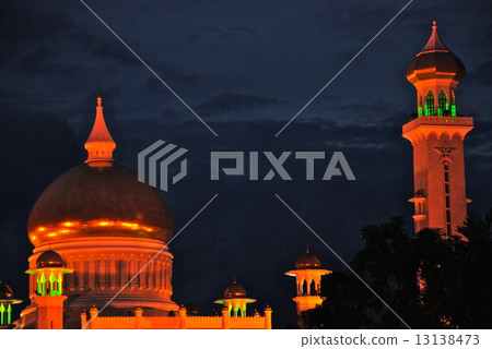 舊清真寺（奧馬爾·阿里·賽福登·清真寺）（斯里巴加灣市（BSB）/文萊） 13138473