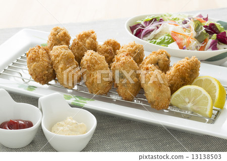 Deep fried oysters Deep fried oysters 13138503