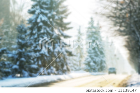 Winter road Winter road 13139147