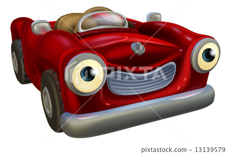 Cartoon car character 13139579