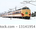485系列在雪地裡 13141954