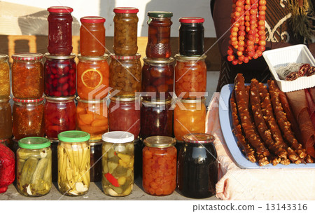 Canned food. 13143316