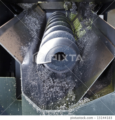 chip auger and metal turnings chip auger and metal turnings 13144183