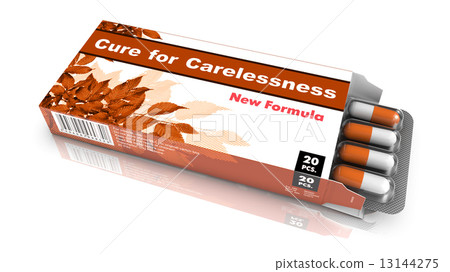 Cure For Carelessness, Gray Open Blister Pack. 13144275