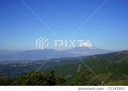 12月風景·富士山650箱根路土耳其通行證觀察 13145801