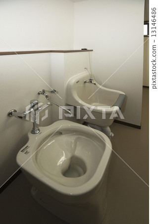 Nursing facility indoor waste treatment room 13146486