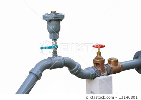 Water valve set in the building, Control water flow by valve, Water valve set in the building, Control water flow by valve, 13146801