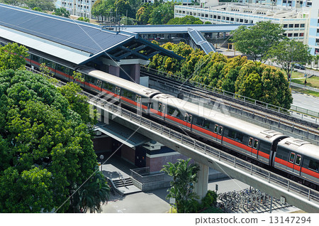 Singapore Mass Rapid Transit MRT Train Travel Singapore Mass Rapid Transit MRT Train Travel 13147294