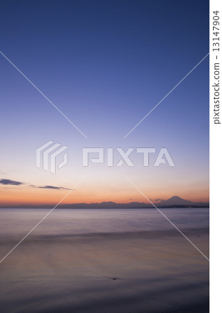 Kageuma Coast和富士山 13147904