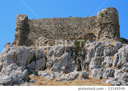 Ancient fort on Rhodes Ancient fort on Rhodes 13149549