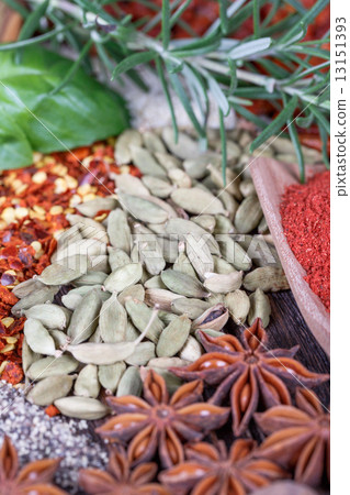 Different  spices 13151393