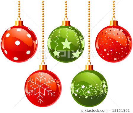 Color Christmas balls Color Christmas balls 13151561
